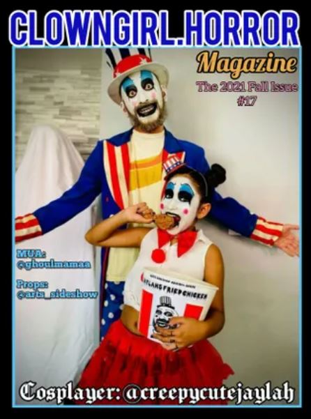 Clown Girl Horror Magazine Fall 2021 Issue