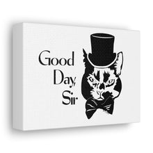 Load image into Gallery viewer, Fancy Cat Canvas Print (Various Sizes)