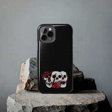 Load image into Gallery viewer, 3 Skulls (With Red) Tough Phone Case (Samsung & iPhone)