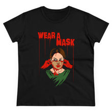 Load image into Gallery viewer, Wear a Mask Women's Cotton Tee