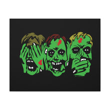 Load image into Gallery viewer, 3 Zombies Canvas Print (Various Sizes)