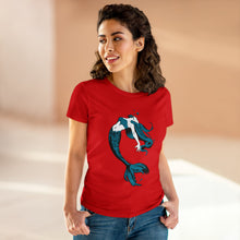 Load image into Gallery viewer, Mermaid Women's Cotton Tee (Various Colors)