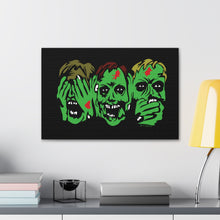 Load image into Gallery viewer, 3 Zombies Canvas Print (Various Sizes)