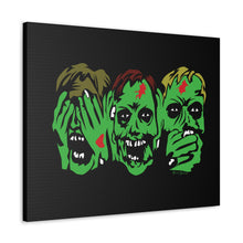 Load image into Gallery viewer, 3 Zombies Canvas Print (Various Sizes)