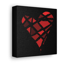 Load image into Gallery viewer, Red Heart Canvas Print (Various Sizes)