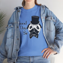 Load image into Gallery viewer, Fancy Pug Cotton Tee (Various Colors)