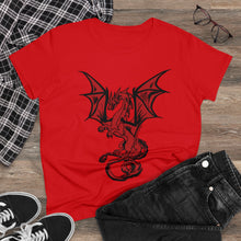 Load image into Gallery viewer, Dragon Women's Cotton Tee (Various Colors)