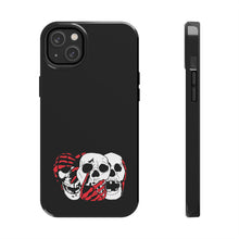 Load image into Gallery viewer, 3 Skulls (With Red) Tough Phone Case (Samsung & iPhone)
