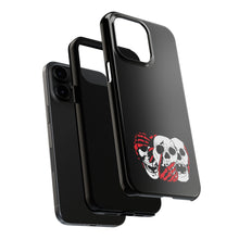 Load image into Gallery viewer, 3 Skulls (With Red) Tough Phone Case (Samsung & iPhone)
