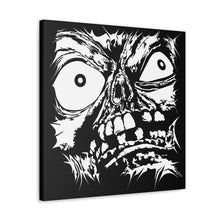 Load image into Gallery viewer, Stretched Monster Face Canvas Print (Various Sizes)
