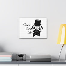 Load image into Gallery viewer, Fancy Pug Canvas Print (Various Sizes)