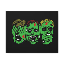 Load image into Gallery viewer, 3 Zombies Canvas Print (Various Sizes)