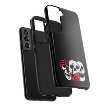 Load image into Gallery viewer, 3 Skulls (With Red) Tough Phone Case (Samsung & iPhone)