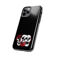 Load image into Gallery viewer, 3 Skulls (With Red) Tough Phone Case (Samsung & iPhone)