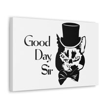 Load image into Gallery viewer, Fancy Cat Canvas Print (Various Sizes)