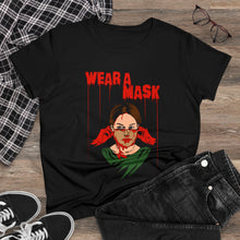 Load image into Gallery viewer, Wear a Mask Women's Cotton Tee