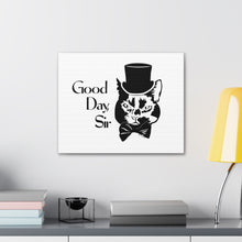 Load image into Gallery viewer, Fancy Cat Canvas Print (Various Sizes)