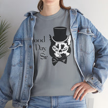 Load image into Gallery viewer, Fancy Cat Cotton Tee (Various Colors)