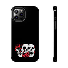 Load image into Gallery viewer, 3 Skulls (With Red) Tough Phone Case (Samsung & iPhone)