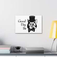 Load image into Gallery viewer, Fancy Cat Canvas Print (Various Sizes)