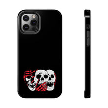 Load image into Gallery viewer, 3 Skulls (With Red) Tough Phone Case (Samsung & iPhone)