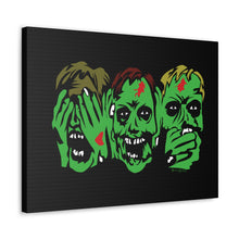 Load image into Gallery viewer, 3 Zombies Canvas Print (Various Sizes)