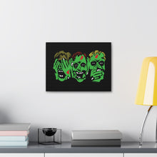 Load image into Gallery viewer, 3 Zombies Canvas Print (Various Sizes)