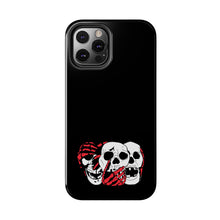 Load image into Gallery viewer, 3 Skulls (With Red) Tough Phone Case (Samsung & iPhone)