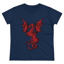 Load image into Gallery viewer, Dragon Women's Cotton Tee (Various Colors)