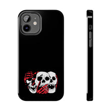 Load image into Gallery viewer, 3 Skulls (With Red) Tough Phone Case (Samsung & iPhone)