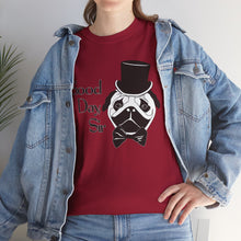 Load image into Gallery viewer, Fancy Pug Cotton Tee (Various Colors)