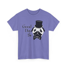 Load image into Gallery viewer, Fancy Pug Cotton Tee (Various Colors)