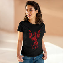 Load image into Gallery viewer, Dragon Women's Cotton Tee (Various Colors)