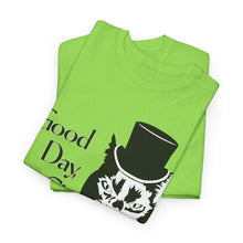 Load image into Gallery viewer, Fancy Cat Cotton Tee (Various Colors)