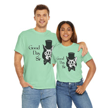 Load image into Gallery viewer, Fancy Cat Cotton Tee (Various Colors)