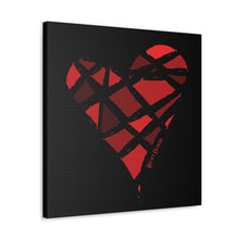 Load image into Gallery viewer, Red Heart Canvas Print (Various Sizes)