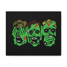 Load image into Gallery viewer, 3 Zombies Canvas Print (Various Sizes)