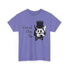 Load image into Gallery viewer, Fancy Cat Cotton Tee (Various Colors)