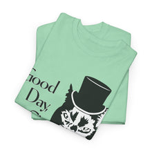 Load image into Gallery viewer, Fancy Cat Cotton Tee (Various Colors)