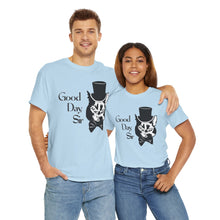 Load image into Gallery viewer, Fancy Cat Cotton Tee (Various Colors)