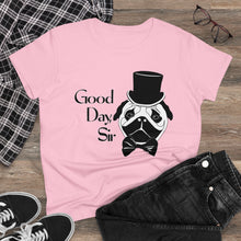 Load image into Gallery viewer, Fancy Pug Women's Cotton Tee (Various Colors)