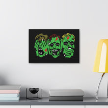 Load image into Gallery viewer, 3 Zombies Canvas Print (Various Sizes)