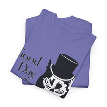 Load image into Gallery viewer, Fancy Cat Cotton Tee (Various Colors)