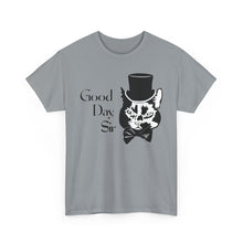Load image into Gallery viewer, Fancy Cat Cotton Tee (Various Colors)