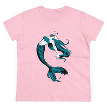 Load image into Gallery viewer, Mermaid Women's Cotton Tee (Various Colors)