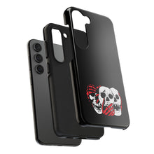 Load image into Gallery viewer, 3 Skulls (With Red) Tough Phone Case (Samsung & iPhone)