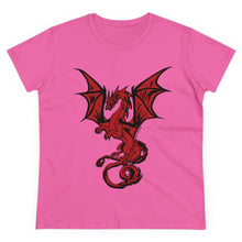 Load image into Gallery viewer, Dragon Women's Cotton Tee (Various Colors)