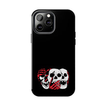 Load image into Gallery viewer, 3 Skulls (With Red) Tough Phone Case (Samsung & iPhone)