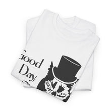 Load image into Gallery viewer, Fancy Cat Cotton Tee (Various Colors)