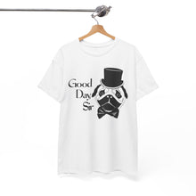 Load image into Gallery viewer, Fancy Pug Cotton Tee (Various Colors)